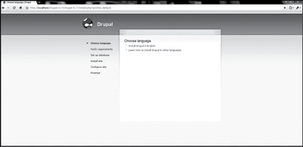 نصب دروپال و نهايي‌کردن تنظيمات — تصویر کتاب