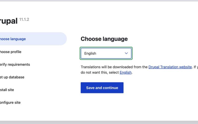 نصب Drupal 10 و Drupal 11